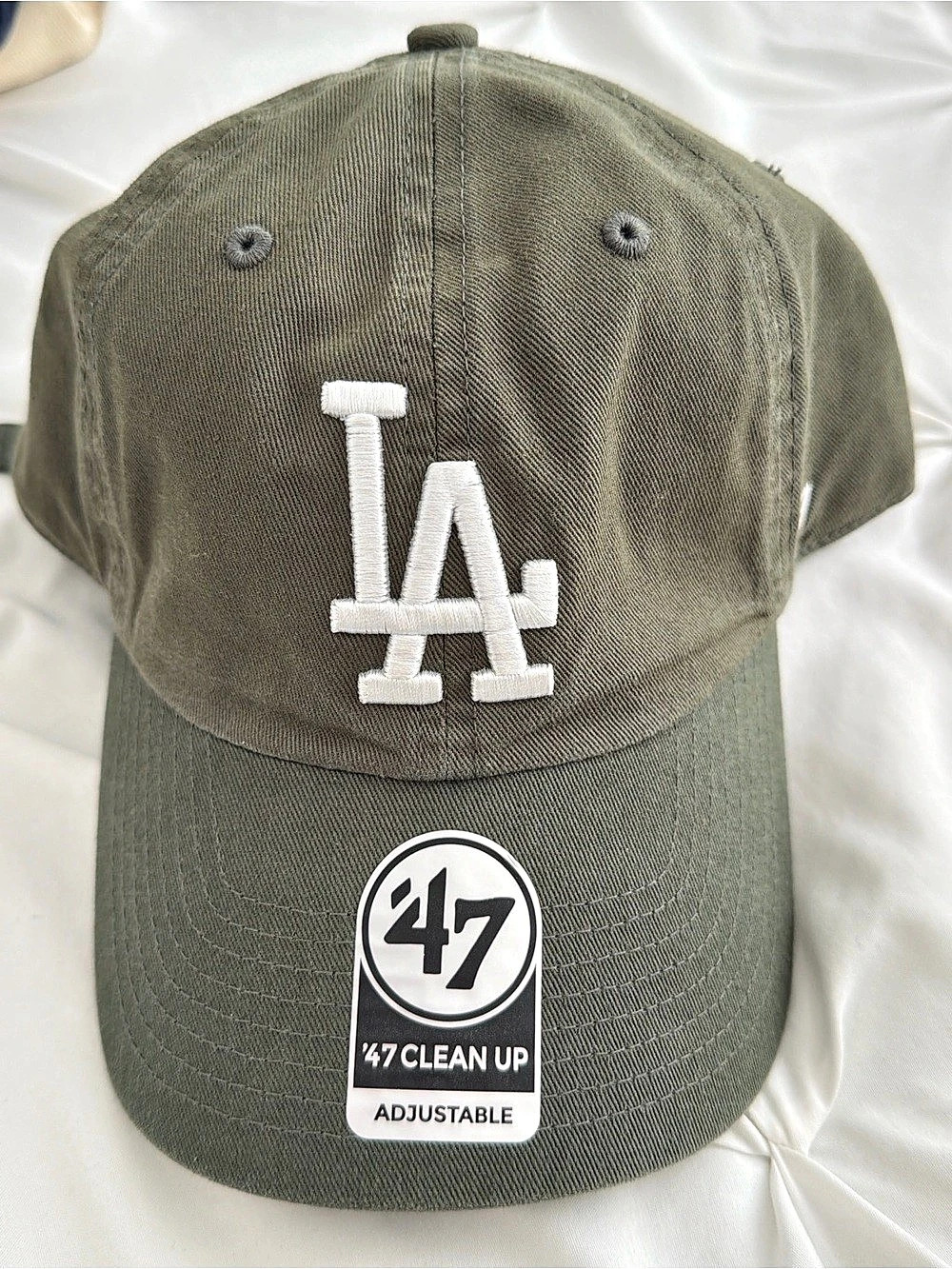 LA Baseball Hat in Green
